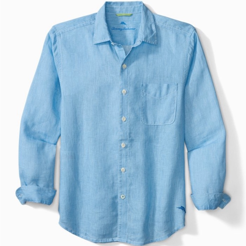 Men’s Long Sleeve Linen Shirt